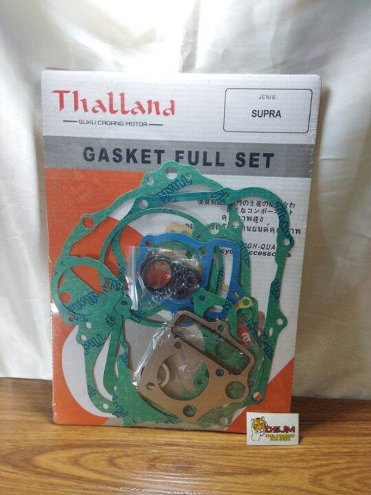 GASKET PACKING PAKING FULL SET SUPRA X GRAND PLUS SEAL KLEP THALLAND