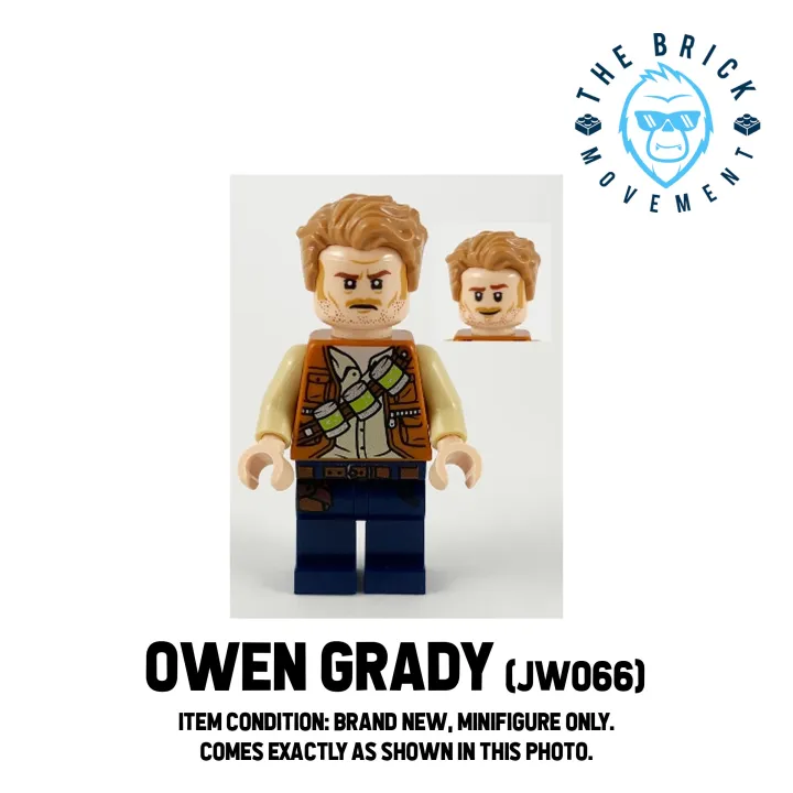 Lego Jurassic World Owen Grady Minifigure Lazada Ph