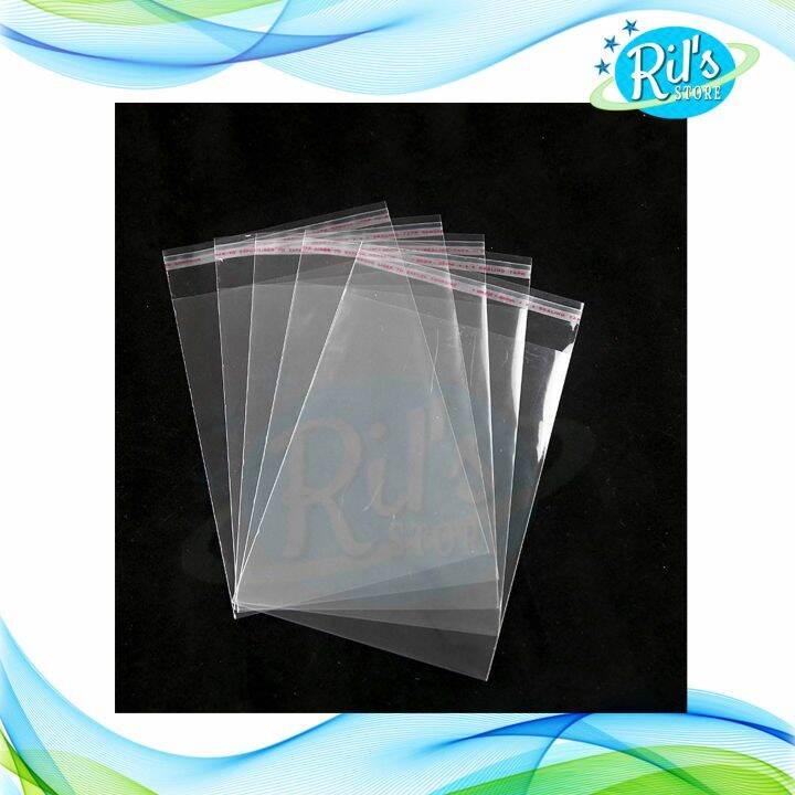 12 X 25 12 5 X 25 Plastik Undangan OPP Seal Lem Plastik Kemasan