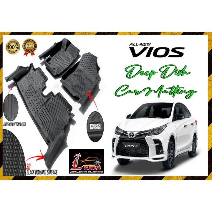 Toyota Vios Deep Dish Car Matting Version Lazada Ph