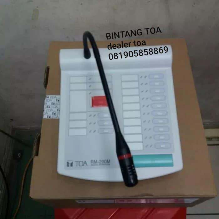 Toa Rm M Mic Paging Original M Lazada Indonesia