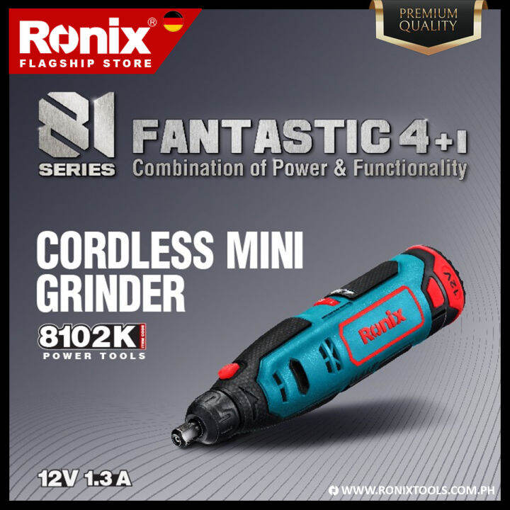 Ronix New K Dc V Cordless Rotary Electric Mini Grinder Tool