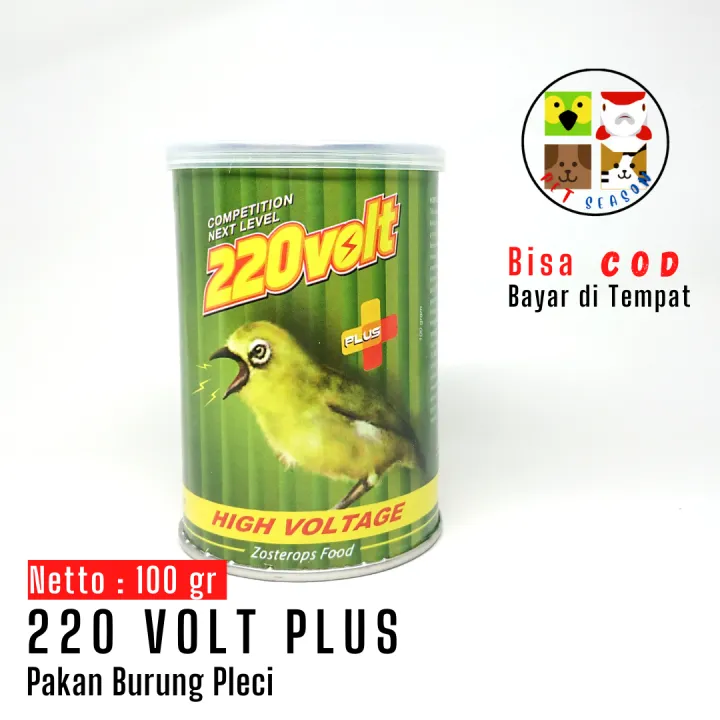 Voer Pakan Pleci 220 VOLT PLUS Makanan Burung Pleci Untuk Harian Dan