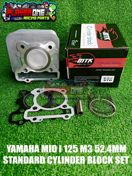 MTK YAMAHA MIO I 125 M3 52 4MM STANDARD CYLINDER BLOCK SET Lazada PH