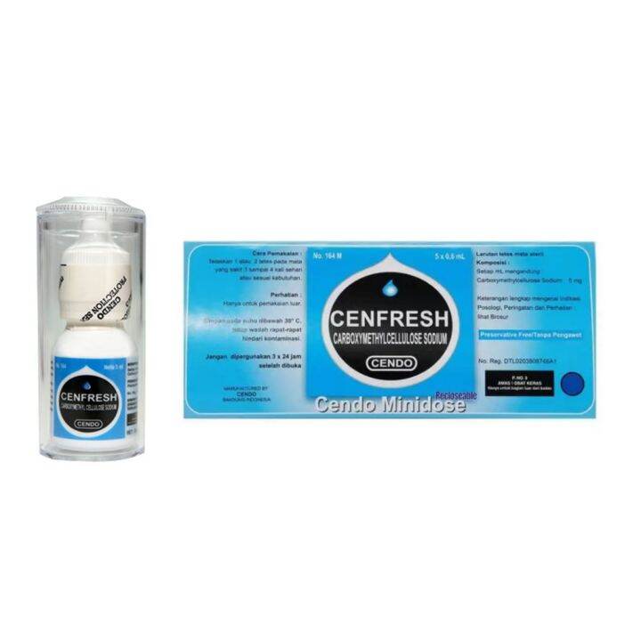 Cendo Cenfresh Minidose Botol X Ml Tetes Mata Kering Lazada