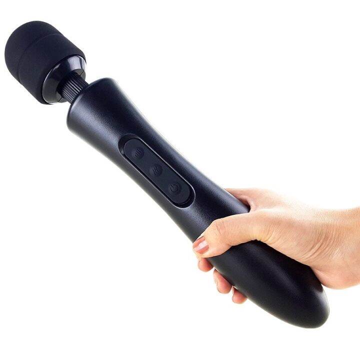 Cod Huge Magic Wand Vibrators For Women Usb Charge Big Av Stick Female G Spot Massager