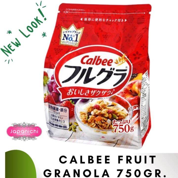 Calbee Fruit Granola Big 750g Frugra Cereal Japan Lazada PH