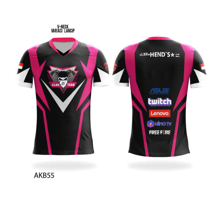 Kaos Baju Jersey Gaming Esport Call Of Duty COD PUBG Free Fire FF