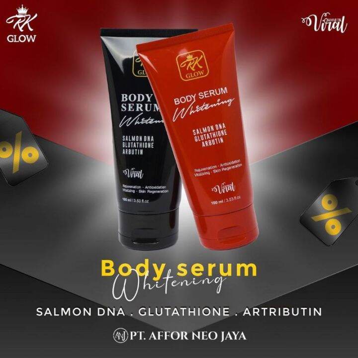 RK BODY SERUM DNA SALMON ORIGINAL Lazada Indonesia