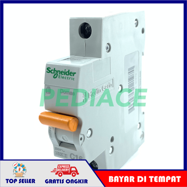 Mcb Phase Schneider Merlin Gerin A Watt Circuit Breaker Sni