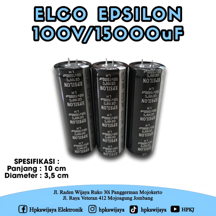 Elco Epsilon Uf V Elcho Epsilon Mikro Volt Lazada