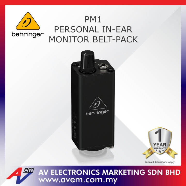 BEHRINGER PM1 Personal In Ear Monitor Belt Pack Lazada PH