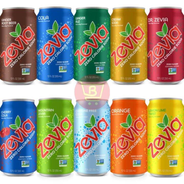 Zevia Zero Calorie Soda 355ml Lazada PH