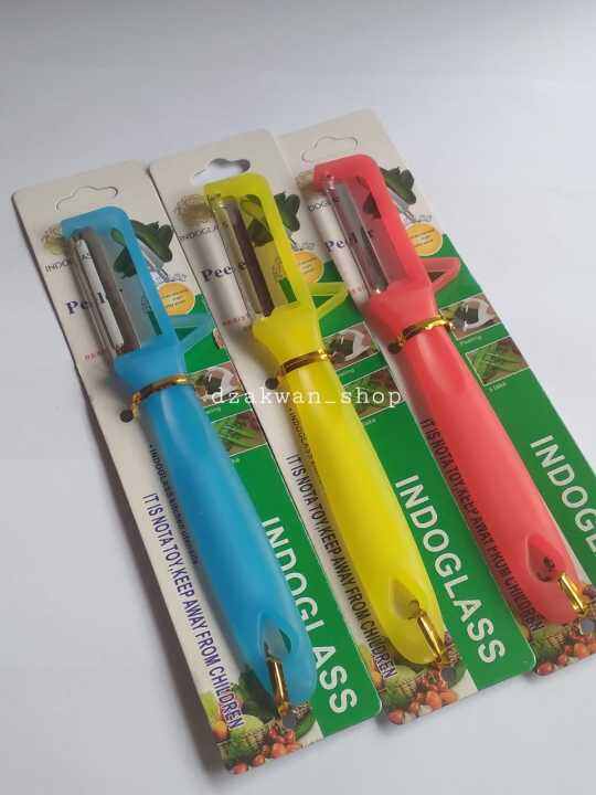 Pisau Peeler Pengupas Buah Sayuran Wortel Kentang Stainlessstell