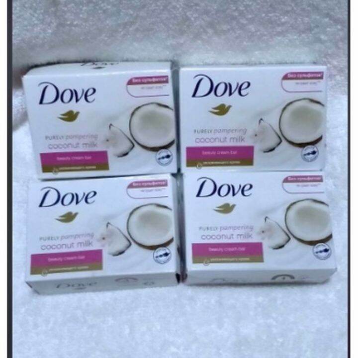 Dove Purely Pampering Coconut Milk Beauty Cream Bar 4barx135g Dubai UAE