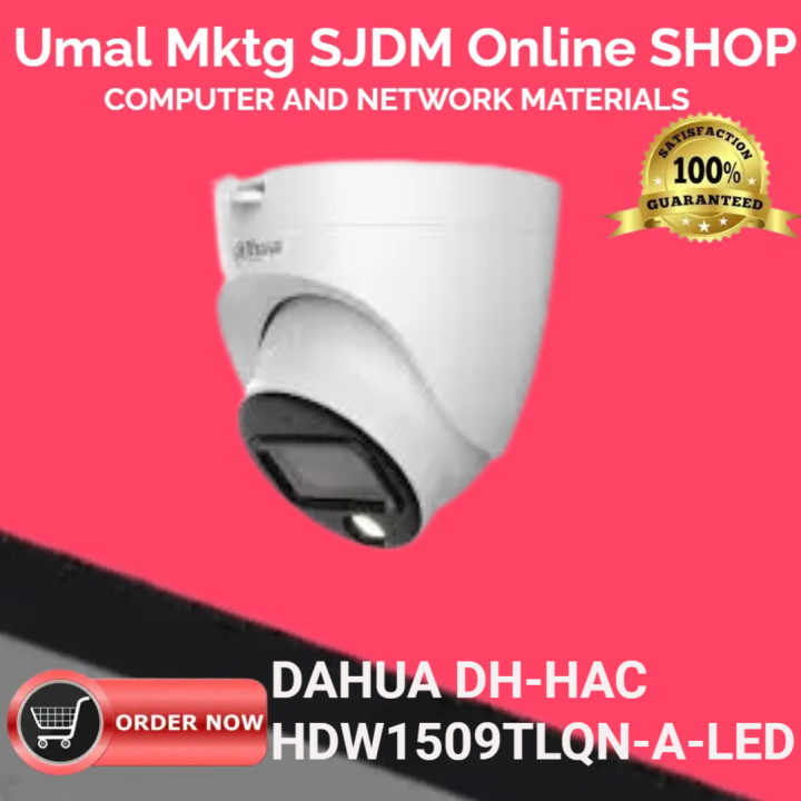 Dahua Dh Hac Hdw Tlqn A Led Mp Full Color Hdcvi Quick To Install