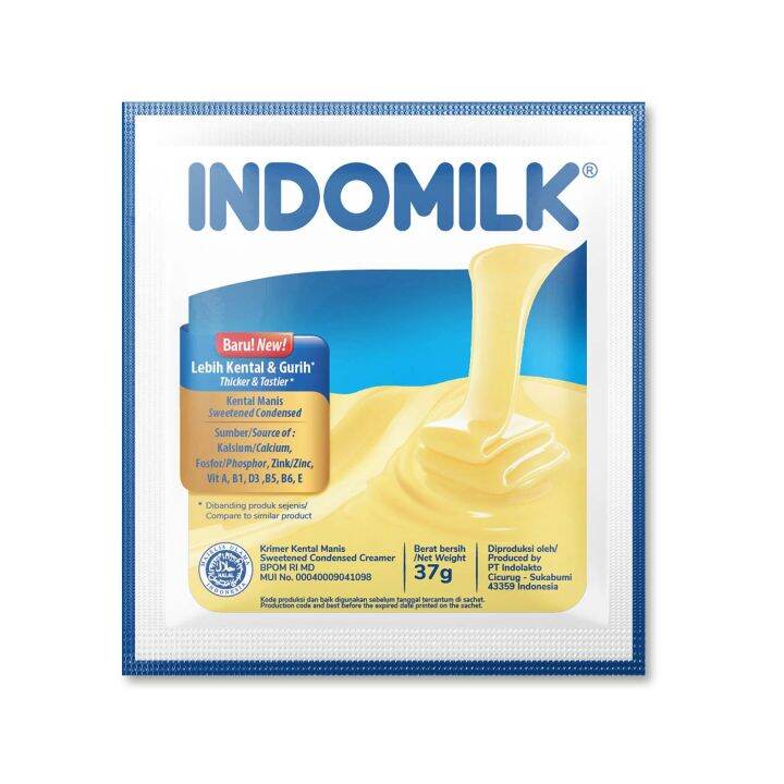 Indomilk Kental Manis Putih Sachet X Gr Lazada Indonesia