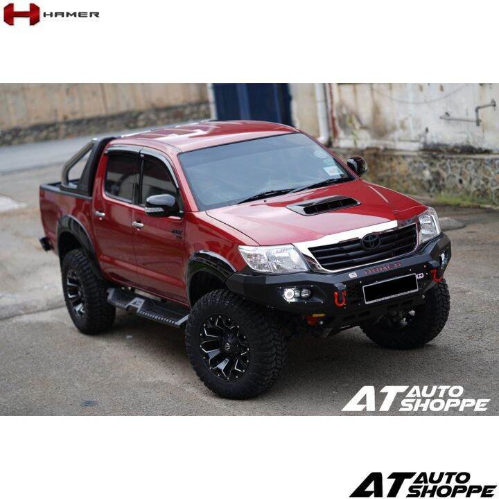 Hamer Am King Series Front Steel Bumper For Toyota Hilux Vigo Champ