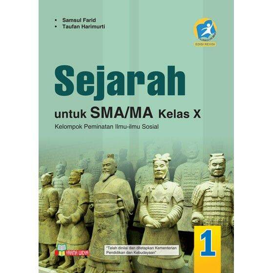 Buku Sejarah Sma Kelas X Peminatan Kurikulum Edisi Revisi