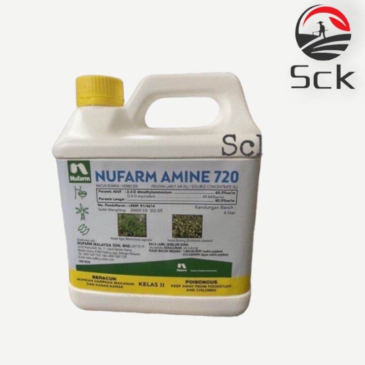 Nufarm Amine Liter Racun Rumput Herbicide Lazada