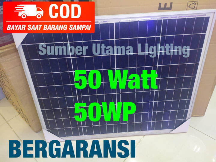 Solar Panel Wp Panel Surya Pembangkit Listrik Tenaga Surya Wp