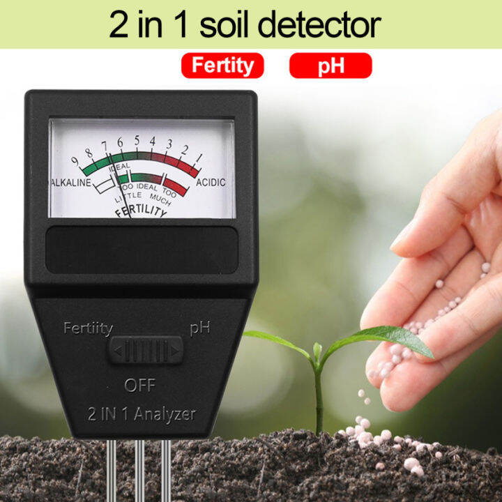 In Soil Ph Fertility Meter With Probes Soil Ph Tester Plant