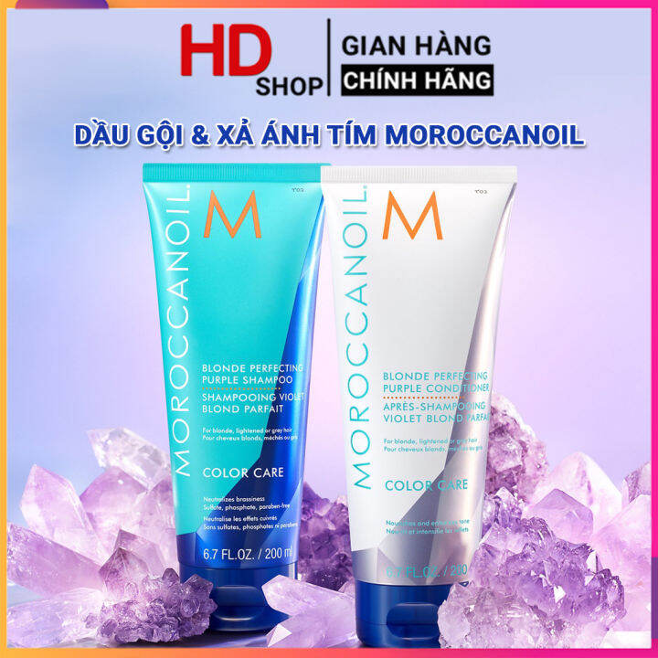 D U G I Nh T M Kh S C T V Ng Moroccanoil Blonde Perfecting Purple