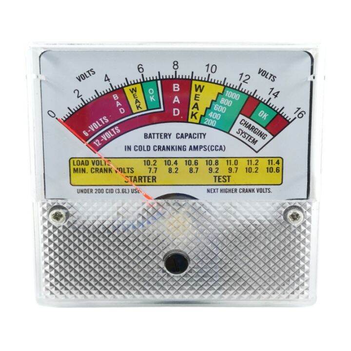 DC 6V 12V 16V Battery Voltmeter Capacity Indicator Battery Capacity