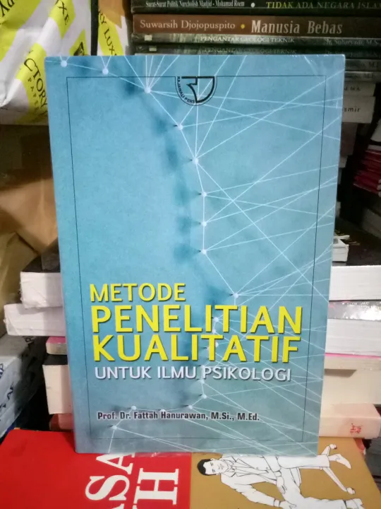 Buku Metode Penelitian Kualitatif Untuk Ilmu Psikologi Prof Dr