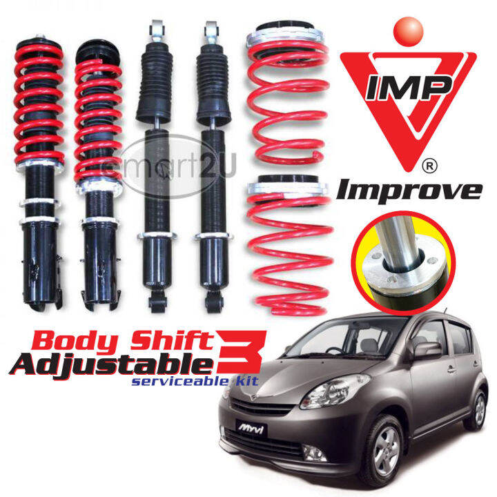 Adjustable Perodua Myvi Myvi Lagi Best Hi Lo Body Shift Serviceable