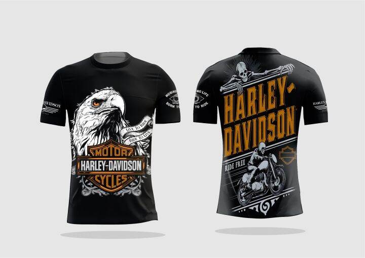 PREMIUM TERLARIS Kaos T Shirt Lengan PENDEK HARLEY DAVIDSON