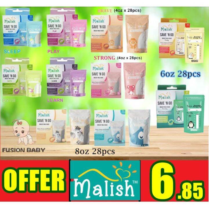 Offer Malish Pcsoriginal Authenticbreast Milk Storage