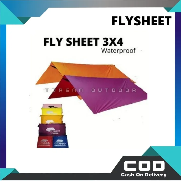 Flysheet X X Fly Sheet Tenda Camping Atap Tenda Waterproof