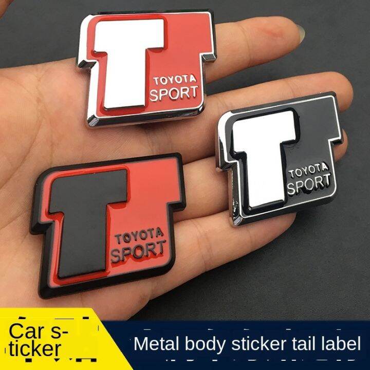 Huiyisunny Applicable Toyota Sport Car Sticker Refitting Car Logo