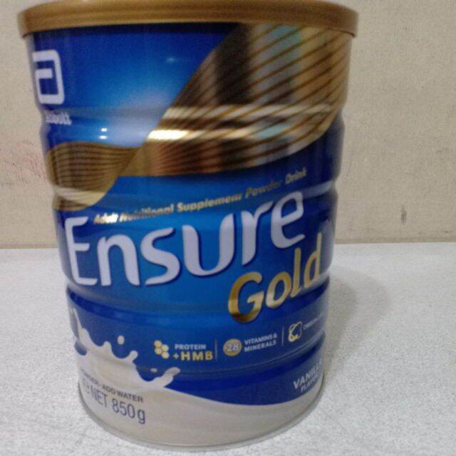 Ensure Gold Vanilla 850g Exp Oct2023 Lazada PH