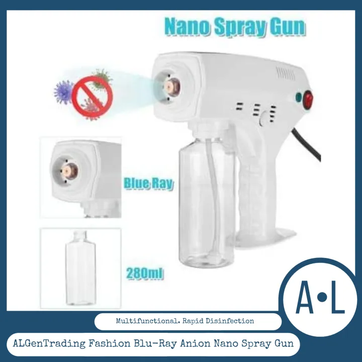 ALGenTrading Fashion Blu Ray Anion Nano Spray Gun Electric ULV