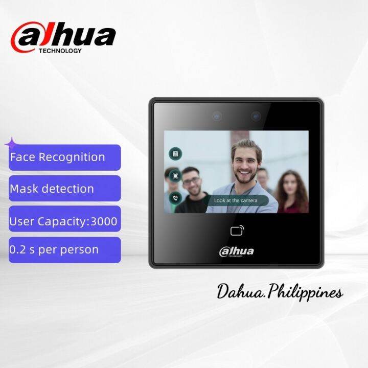 Dahua Face Recognition Attendance Machine Inch Screen Electronic