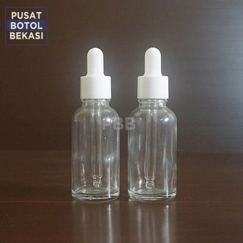 BOTOL KACA PIPET 30ML TEBAL BENING RING PUTIH SMOOTH Lazada Indonesia