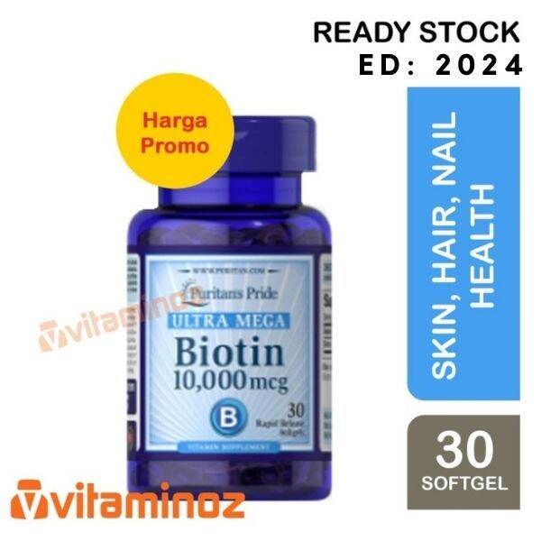 Puritan S Puritan Pride Biotin Mcg Isi Kesehatan Rambut