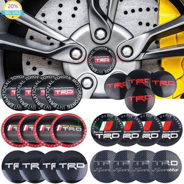 4pcs 56 5mm Metal Car Styling Wheel Center Hub Cap Stickers Badge