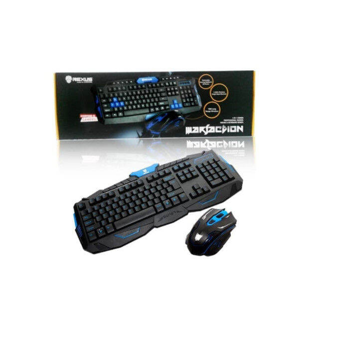 Rexus Warfaction VR2 Keyboard Mouse Gaming Wireless Combo RX VR2 MK