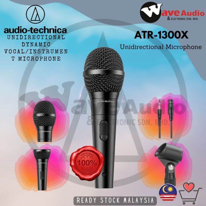 Original Set Audio Technica ATR1300x Unidirectional Dynamic Vocal