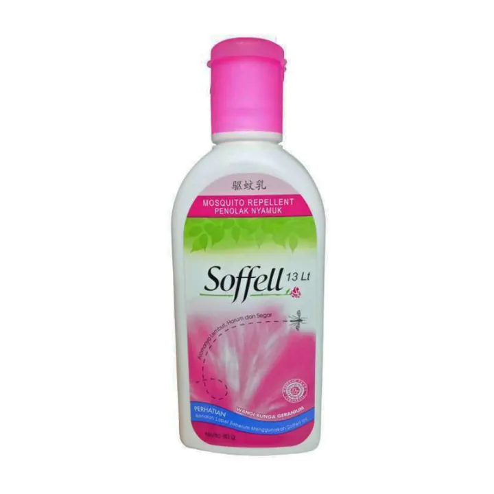 Soffell Lotion Bunga Geranium Ml Anti Nyamuk Lazada Indonesia