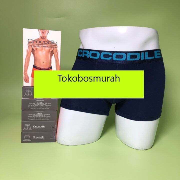 Boxer Pria Crocodile Cr Isi Lazada Indonesia