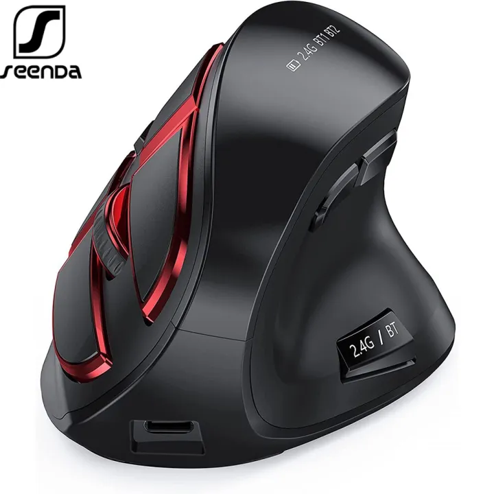 Seenda Bluetooth Ergonomic Mouse G Wireless Mouse For Multi Purpose