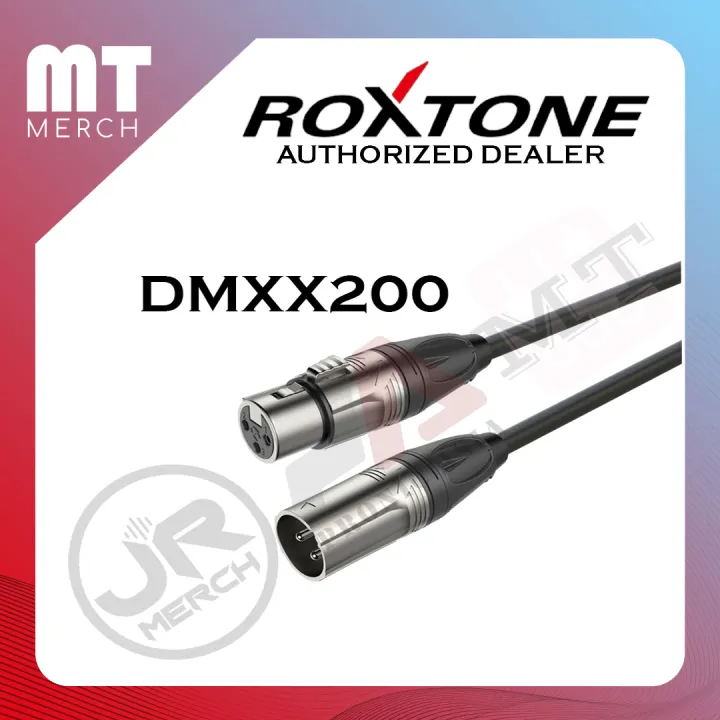 Roxtone XLR To XLR Cord 5 Meters DMXX200L5 Lazada PH