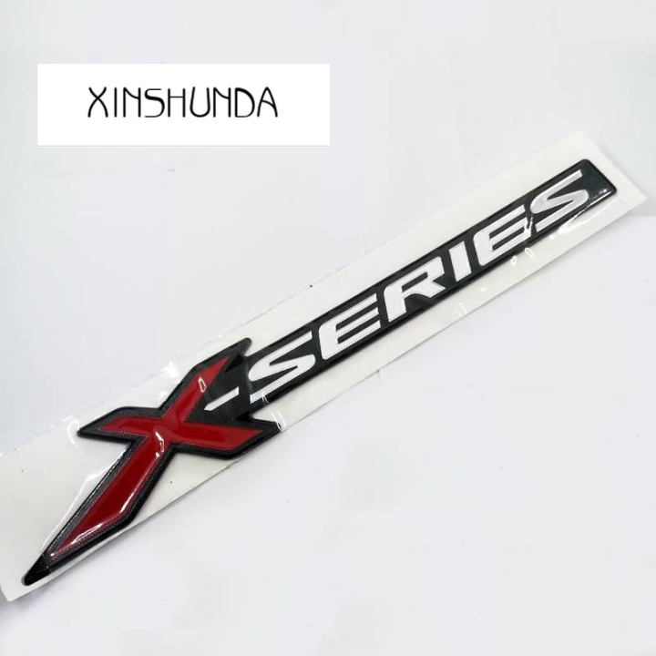 XSD 1 X ABS X SERIES Letter Car Auto Emblem Badge Sticker Decal For