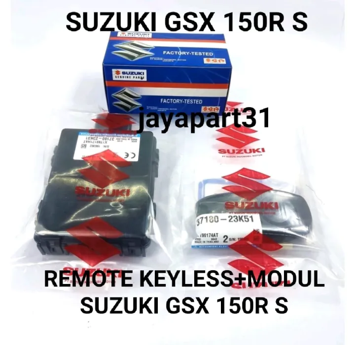 REMOTE MODUL KEYLESS KUNCI KONTAK SUZUKI GSX 150 R ORIGINAL ASLI