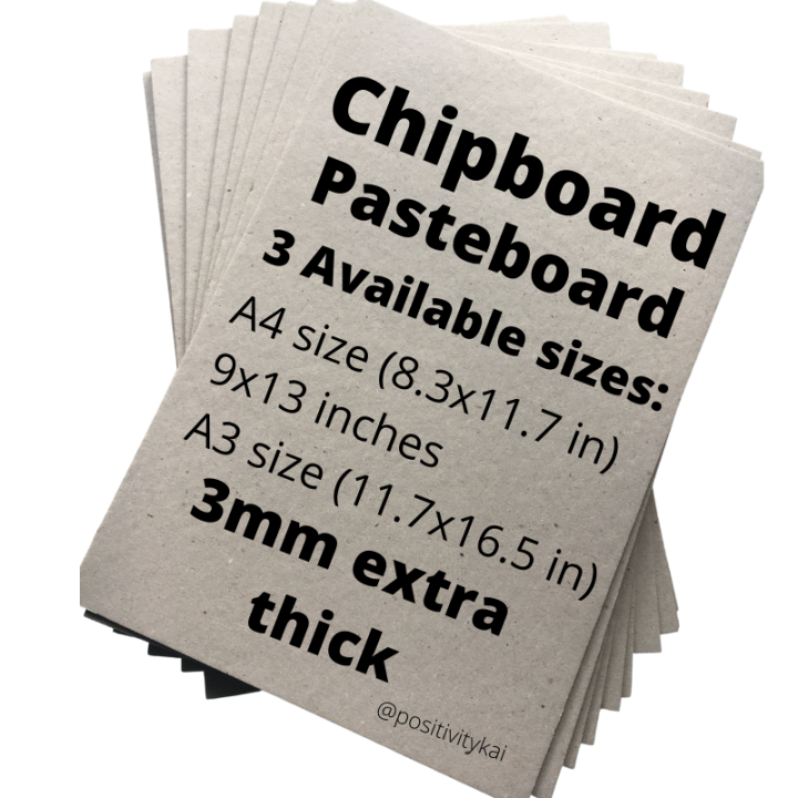 Chipboard Sheets Pasteboard Sheets 2 Sizes A3 And 9x13 Inches Extra