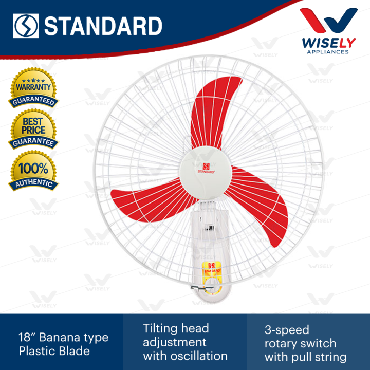 Standard Swf Q Wall Fan Assorted Color Lazada Ph